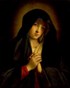 喬瓦尼 巴蒂斯塔 薩爾維 達 薩索費拉托 The Madonna in Sorrow 喬瓦尼 巴蒂斯塔 薩爾維 達 薩索費拉托 The Madonna in Sorrow
